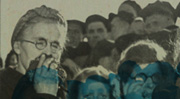 Los viajeros en el vagón